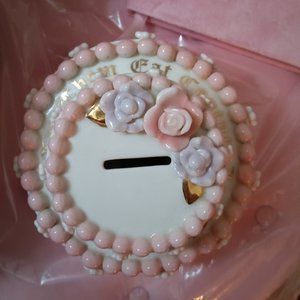VINTAGE JUICY COUTURE LAYER CAKE PIGGY BANK**RARE***